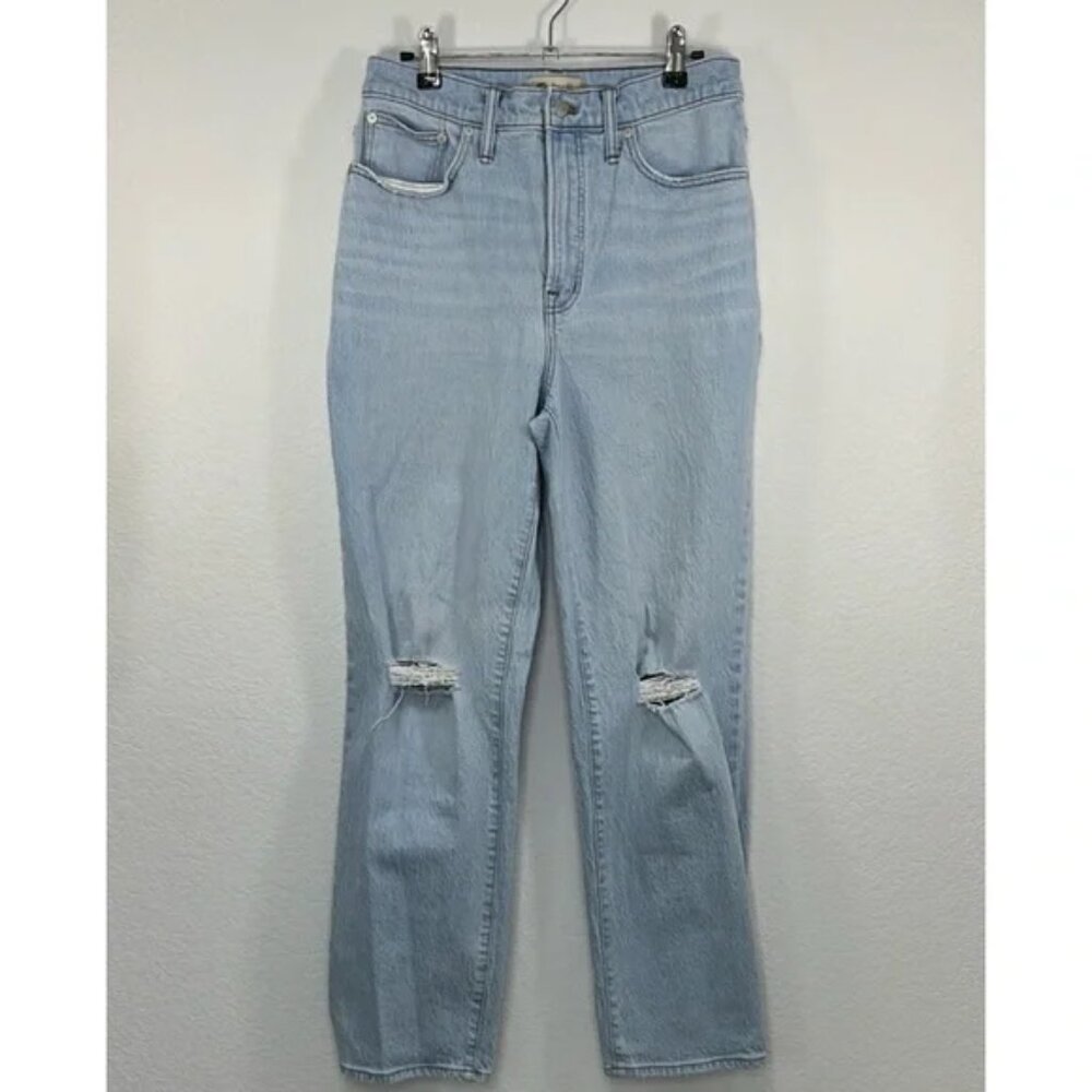 Madewell The Perfect Vintage Straight Jean in Westanna Wash size 28 - Picture 2 of 7